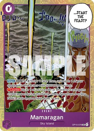Image of Mamaragan (OP15-078) - Adventure on Kami's Island Foil
