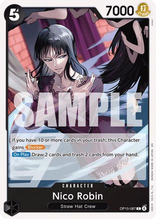 Image of Nico Robin (OP15-087) (OP15-087) - Adventure on Kami's Island