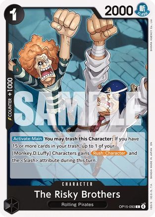 Image of The Risky Brothers (OP15-093) - Adventure on Kami's Island