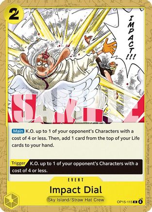 Image of Impact Dial (OP15-115) - Adventure on Kami's Island
