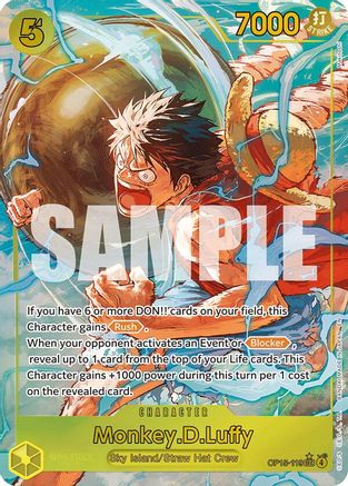 Image of Monkey.D.Luffy (OP15-119) (Alternate Art) (OP15-119) - Adventure on Kami's Island Foil