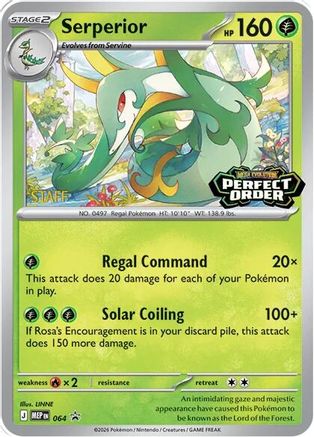 Image of Serperior 064  - Holofoil ME Mega Evolution Promo - Promo