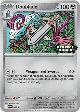 Image of Doublade 067  - Holofoil ME Mega Evolution Promo - Promo
