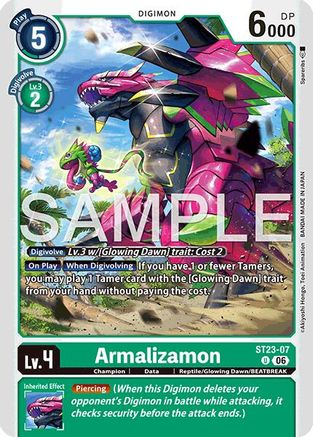 Image of Armalizamon (ST23-07) - Starter Deck 23: Beatbreak