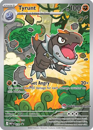 Image of Tyrunt 070  - Holofoil ME Mega Evolution Promo - Promo