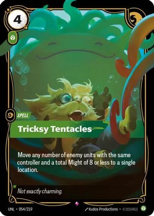 Image of Tricksy Tentacles (054/219) - Unleashed Foil