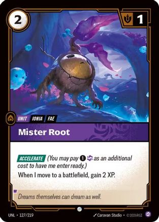Image of Mister Root (127/219) - Unleashed Foil