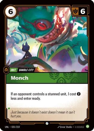 Image of Monch (035/219) - Unleashed