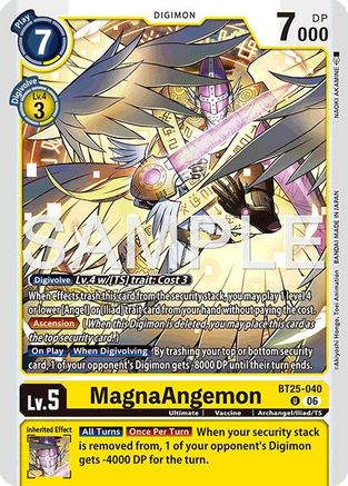 Image of MagnaAngemon (BT25-040) - Dual Revolution