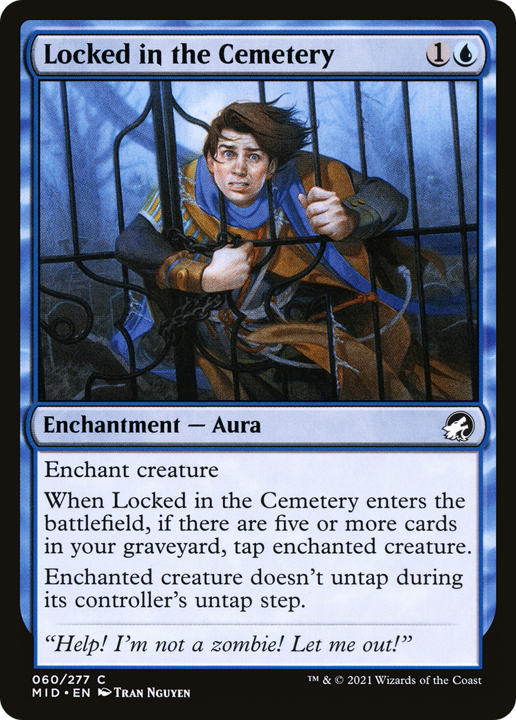 Image of Locked in the Cemetery [Innistrad: Midnight Hunt]