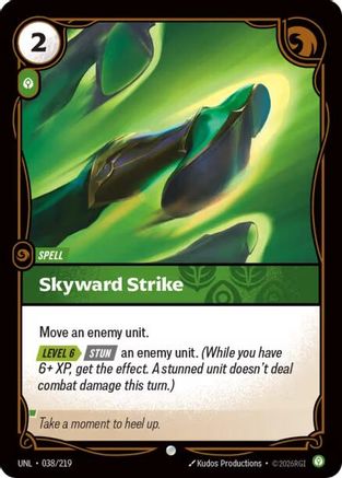 Image of Skyward Strike (038/219) - Unleashed