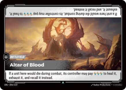 Image of Altar of Blood (206/219) - Unleashed