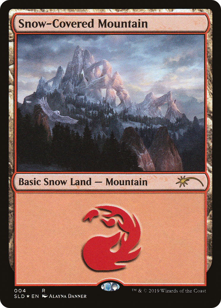 Image of Snow-Covered Mountain (004) [Secret Lair Drop Series]