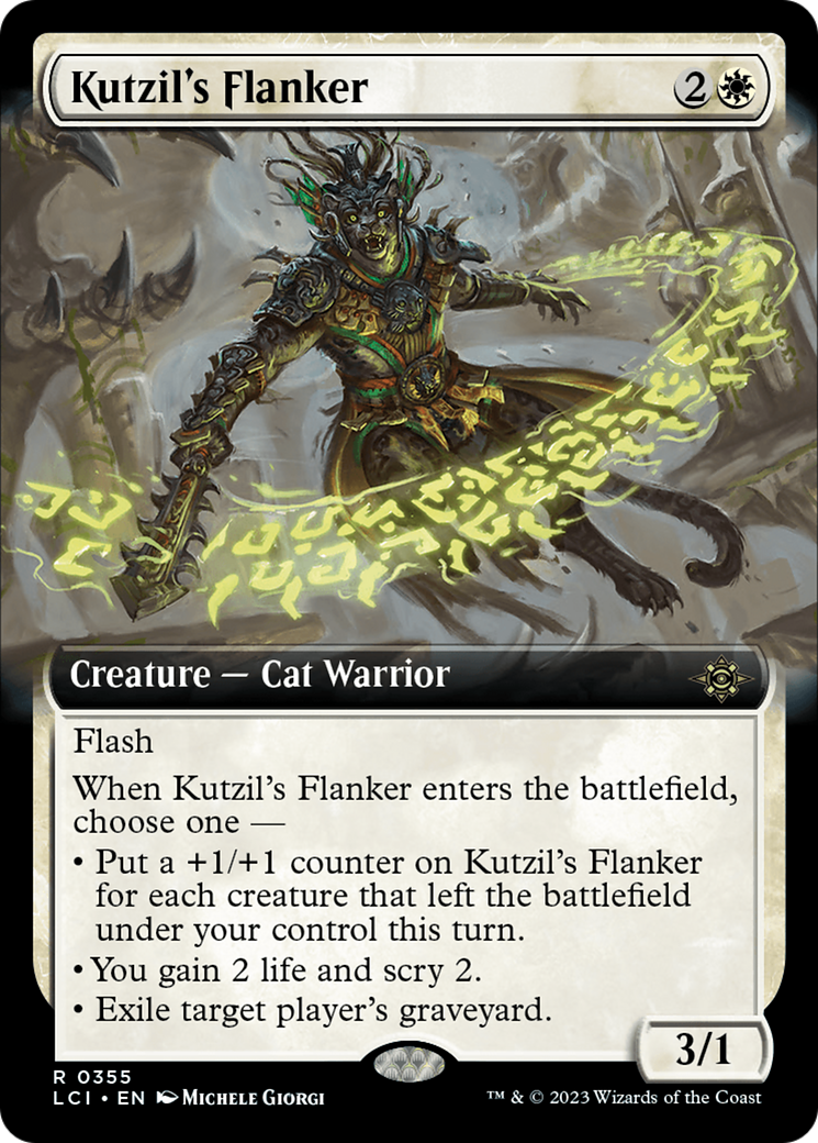 Image of Kutzil's Flanker (Extended Art) [The Lost Caverns of Ixalan]