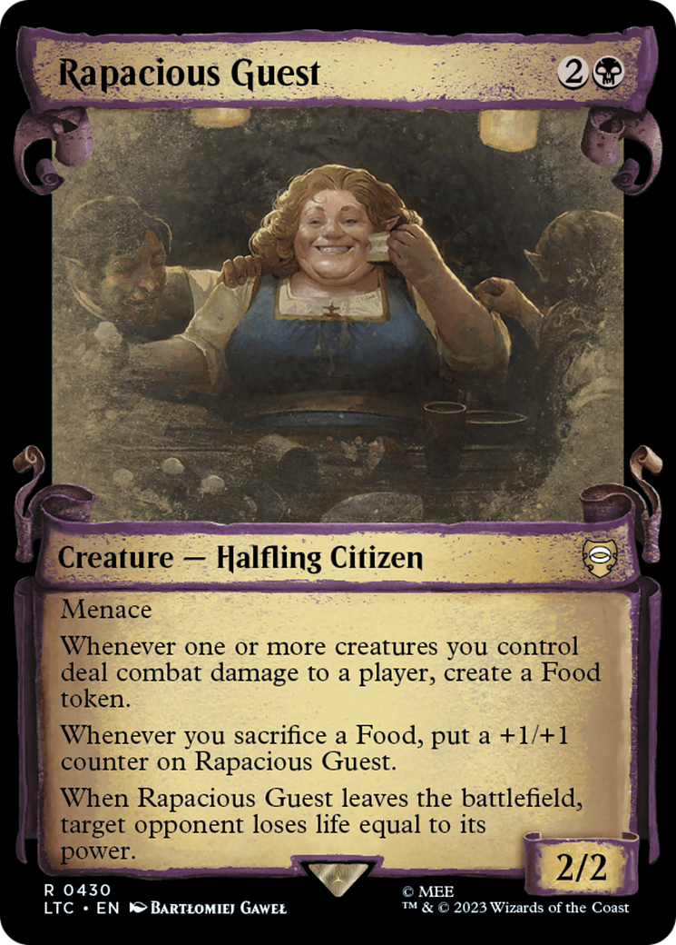Image of Rapacious Guest [The Lord of the Rings: Tales of Middle-Earth Commander Showcase Scrolls]