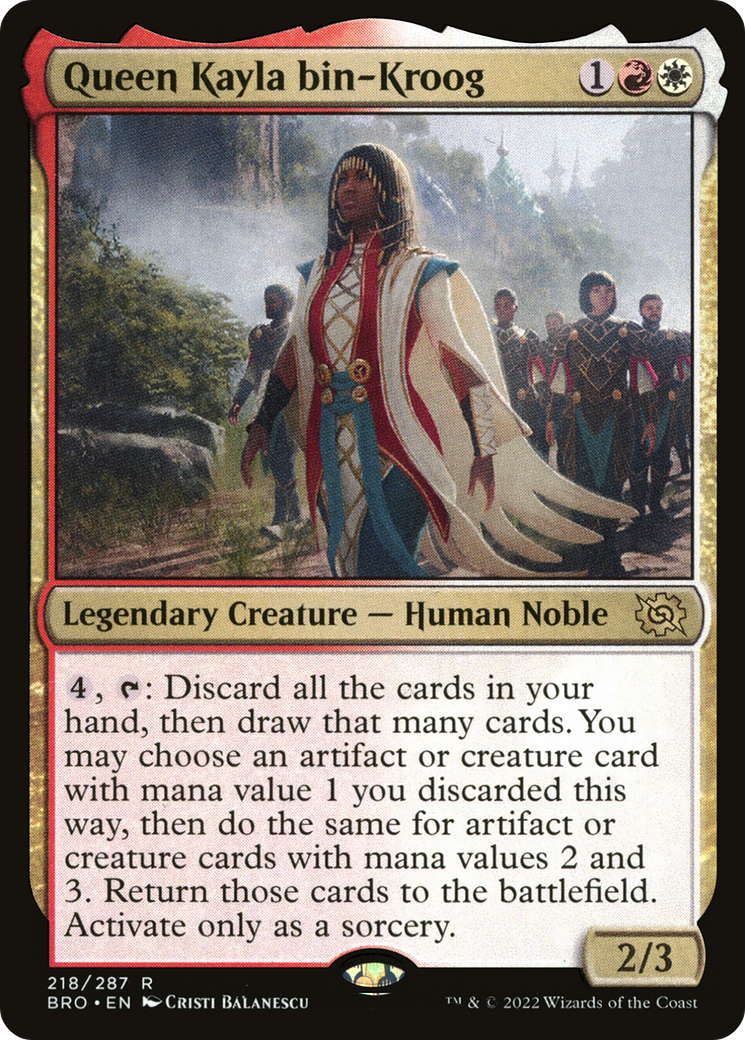 Image of Queen Kayla bin-Kroog [The Brothers' War]