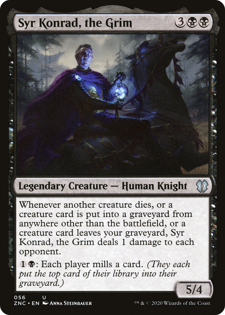 Image of Syr Konrad, the Grim [Zendikar Rising Commander]