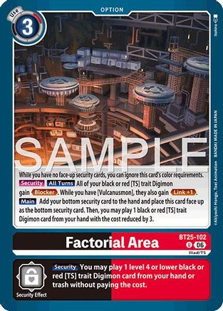 Image of Factorial Area (BT25-102) - Dual Revolution