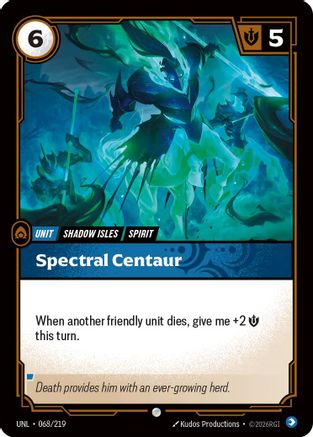 Image of Spectral Centaur (068/219) - Unleashed