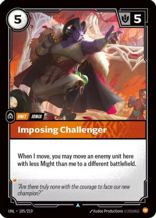 Image of Imposing Challenger (105/219) - Unleashed