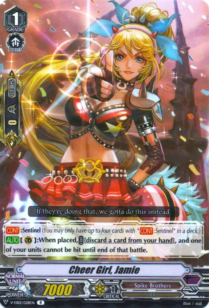 Image of Cheer Girl, Jamie (V-EB01/028EN) [The Destructive Roar]
