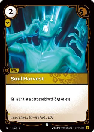 Image of Soul Harvest (159/219) - Unleashed