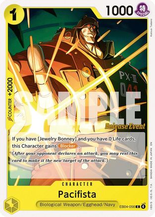 Image of Pacifista (EB04-056) - Adventure on Kami's Island Release Event Cards