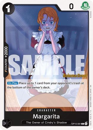 Image of Margarita (OP15-091) - Adventure on Kami's Island Release Event Cards