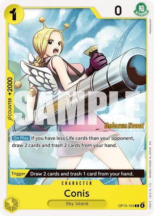 Image of Conis (OP15-104) - Adventure on Kami's Island Release Event Cards