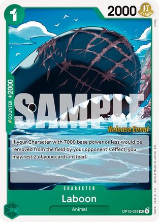 Image of Laboon (OP15-035) - Adventure on Kami's Island Release Event Cards
