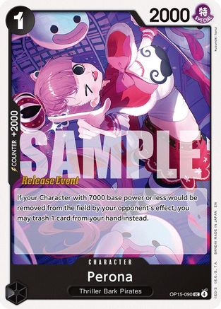 Image of Perona (OP15-090) - Adventure on Kami's Island Release Event Cards