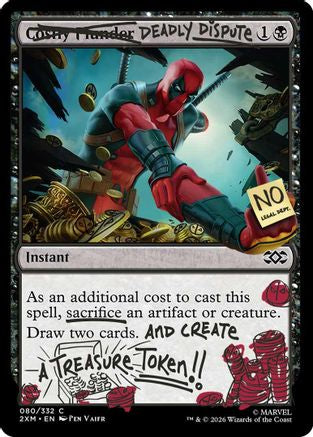 Image of Deadly Dispute (080) (SLD-080) - Secret Lair Drop Series