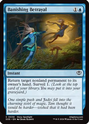 Image of Banishing Betrayal (SOS-038) - Secrets of Strixhaven