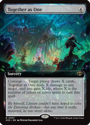 Image of Together as One (Extended Art) (SOS-307) - Secrets of Strixhaven