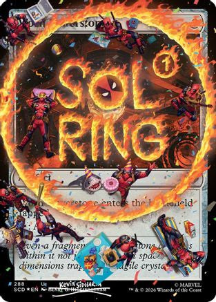 Image of Sol Ring (288) (Pool Party Foil) (SLD-288) - Secret Lair Drop Series Foil