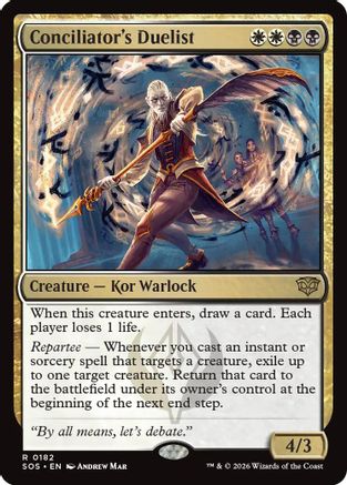 Image of Conciliator's Duelist (SOS-182) - Secrets of Strixhaven