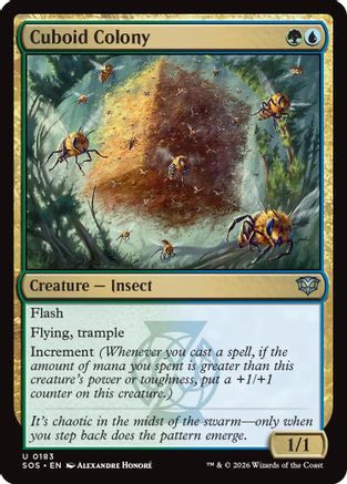 Image of Cuboid Colony (SOS-183) - Secrets of Strixhaven Foil