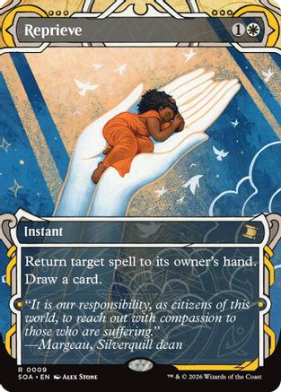 Image of Reprieve (SOA-009) - Secrets of Strixhaven: Mystical Archive Foil