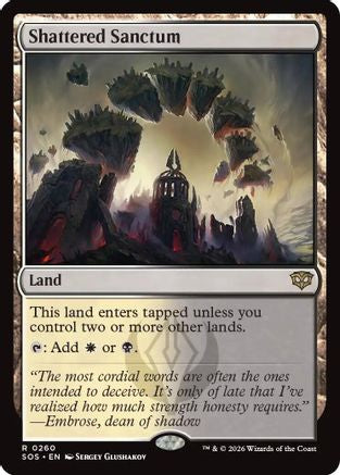 Image of Shattered Sanctum (SOS-260) - Secrets of Strixhaven