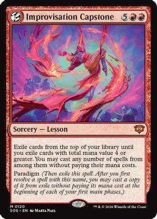 Image of Improvisation Capstone (SOS-120) - Secrets of Strixhaven