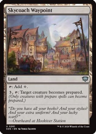 Image of Skycoach Waypoint (SOS-261) - Secrets of Strixhaven