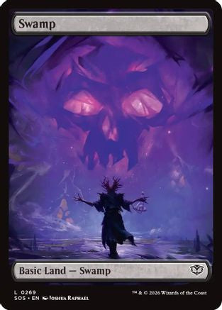 Image of Swamp (0269) (SOS-269) - Secrets of Strixhaven Foil