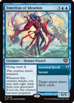 Image of Emeritus of Ideation (SOS-045) - Secrets of Strixhaven