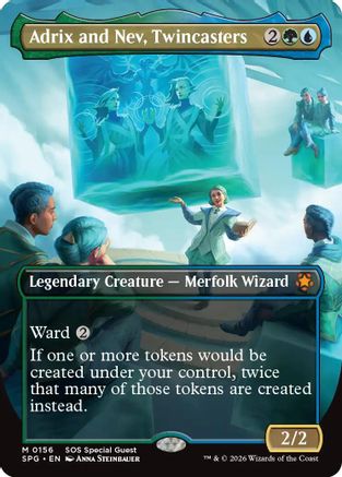 Image of Adrix and Nev, Twincasters (Borderless) (SPG-156) - Special Guests