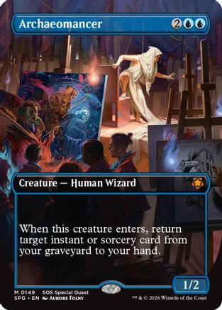Image of Archaeomancer (Borderless) (SPG-149) - Special Guests