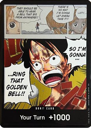 Image of DON!! Card (Luffy) - Adventure on Kami's Island Foil