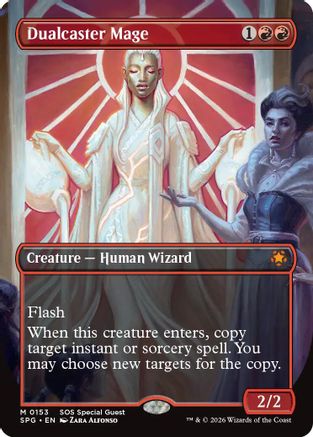 Image of Dualcaster Mage (Borderless) (SPG-153) - Special Guests