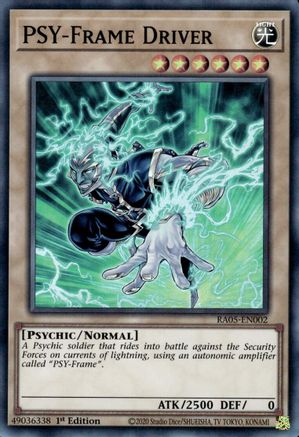 Image of PSY-Frame Driver (RA05-EN002) - Rarity Collection 5 1st Edition