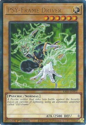 Image of PSY-Frame Driver (Ultimate Rare) (RA05-EN002) - Rarity Collection 5 1st Edition