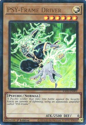 Image of PSY-Frame Driver (Ultra Rare) (RA05-EN002) - Rarity Collection 5 1st Edition